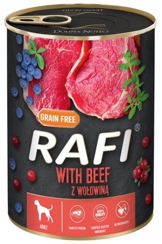 Rafi Pies Wołowina Puszka 400G na Arena.pl