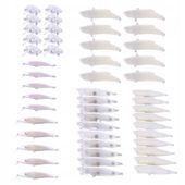 KORPUS Wobler SZCZUPAK SANDACZ OKOŃ do MALOWANIA 50 sztuk MIX