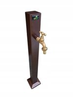 Kran ogrodowy YaPko PRO 75cm 1/2" Antyczna miedź wylewka mosiężna