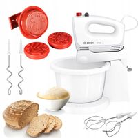 BOSCH ROBOT KUCHENNY MIKSER z MISĄ MQWPL2000 375W + FOREMKI NA CIASTA