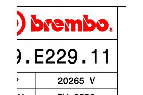 TARCZA HAM PRZOD 282X25 V BREMBO na Arena.pl