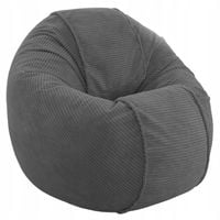 PUFA PLUSZOWA 2w1 SIEDZISKO 120CM SZTRUKS WOREK PUF SAKO FOTEL LOFT