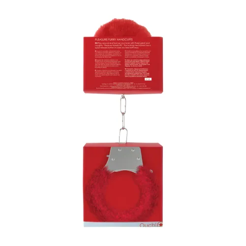 ouch! kajdanki furry z miękkim futerkiem - system bezpieczeństwa na Arena.pl
