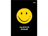 TECZKA KARTONOWA Z GUMKĄ A4 CZARNA FUN HAPPY COLOR