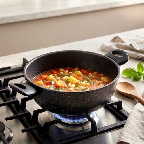 Garnek granitowy BASIC LINE 24 cm, 2,7 l na Arena.pl