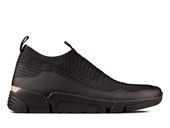 Clarks Półbuty męskie - Tri ActiveFree wsuwane - rozmiar 40 - czarne, mesh