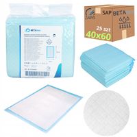 Podkłady Higieniczne Chłonne PREMIUM 40x60 100 szt GRUBE i MOCNE