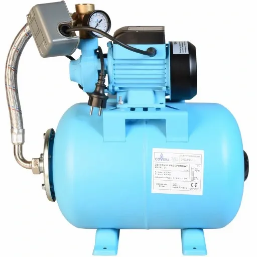 HYDROFOR 24L ZBIORNIK DO WODY POMPA HYDROFOROWA QB 60 OSPRZĘT ZESTAW COVERA zdjęcie 13