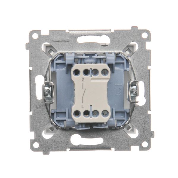 Simon54 Łącznik jednobiegunowy DW1.01/43 srebrny zdjęcie 3