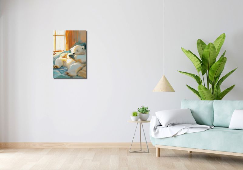 Obraz 40x60cm Misiowe Popołudnie zdjęcie 2