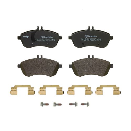 KLOCKI HAM MERCEDES C-KLASA 07- BREMBO na Arena.pl