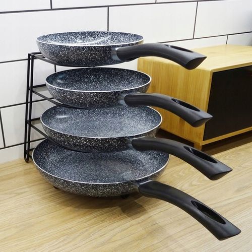 STOJAK ORGANIZER NA PATELNIE POKRYWKI PÓŁKA STALOWY CZARNY SUSZARKA SOLIDNY na Arena.pl