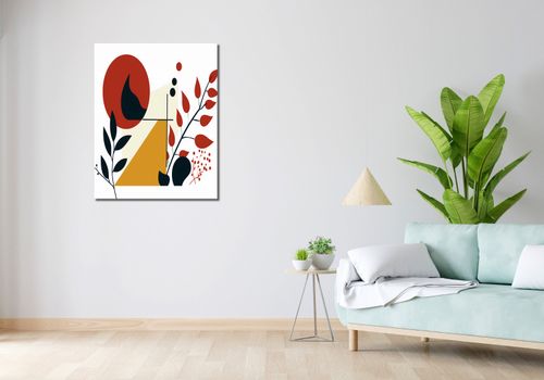 Obraz 70x90cm Kolaż Roślin na Arena.pl