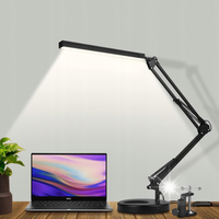 LAMPA BIURKOWA LED Z KLIPSEM LUB PODSTAWKĄ BIURKO BLAT STÓŁ DO HOME OFFICE