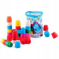 DUŻE SUPER MIĘKKIE KLOCKI DUMI BLOCKS 30szt