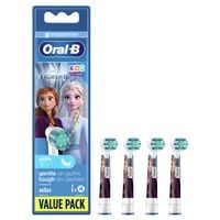 Końcówki do szczoteczki dla dziecka Oral-B Kids Frozen Kraina Lodu 4 Sztuki