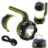LATARKA LED KEMPINGOWA TURYSTYCZNA BIWAKOWA LAMPA PODRĘCZNA SZPERACZ