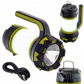 LATARKA LED KEMPINGOWA TURYSTYCZNA BIWAKOWA LAMPA PODRĘCZNA SZPERACZ