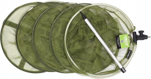 SIATKA WĘDKARSKA SADZYK 1,5M 40CM SZTYCA 4 OBRĘCZ NECO na Arena.pl