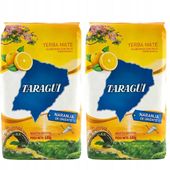 Yerba Mate Taragui Naranja Pomarańcza 2x500g = 1kg Zestaw