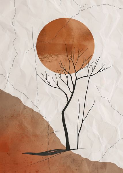 Plakat 67,5x95cm Surowość Pustyni zdjęcie 1