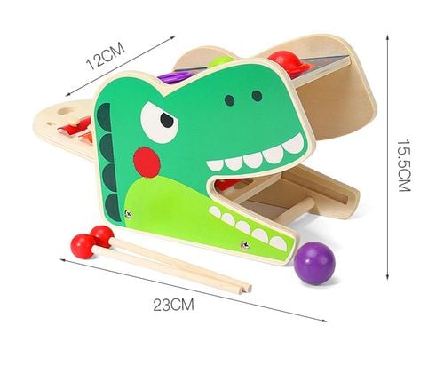 przebijak wbijak sorter cymbałki t-rex dinozaur jhtoy-564 na Arena.pl