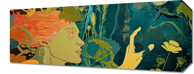 Obraz 50x20cm Wezwanie do Flory zdjęcie 1