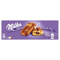Milka Cake & Choc Ciastka biszkoptowe z kawałkami czekolady 175g 5x35g