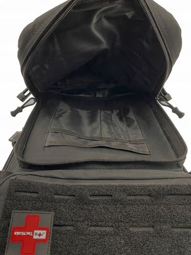 PLECAK WOJSKOWY TAKTYCZNY 45L LASER CUT CZARNY MOLLE MILITARNY TURYSTYCZNY na Arena.pl