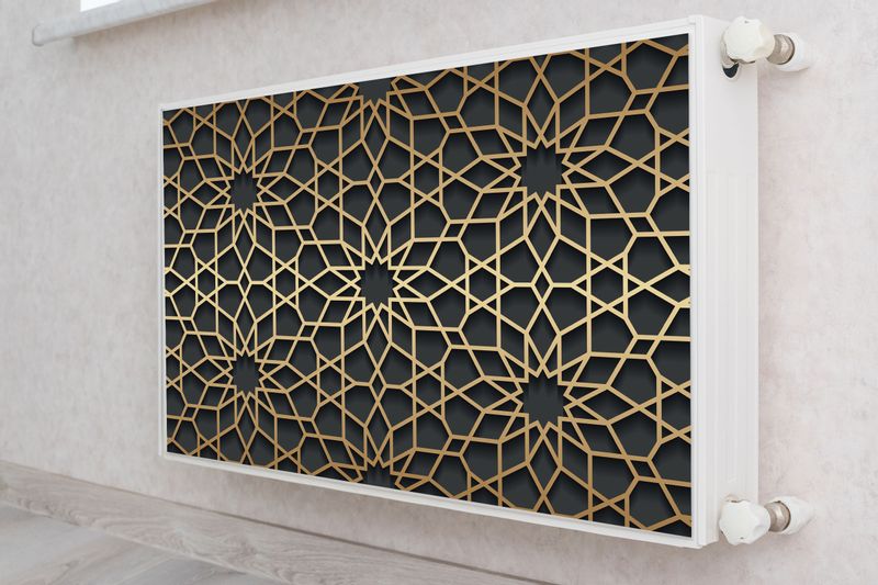 Osłona MAGNETYCZNA Grzejnika Wzór Abstrakcja 100cm x 60cm zdjęcie 4