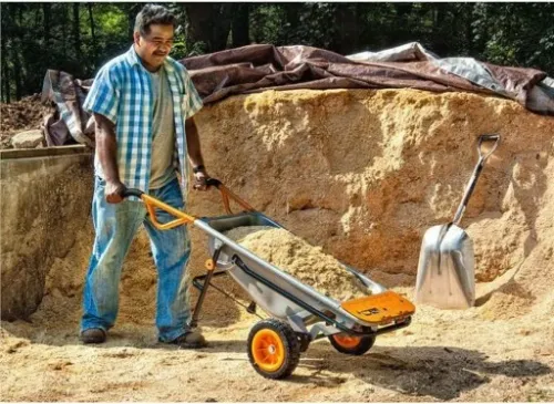 Taczka ogrodowa wózek Worx WG050 na Arena.pl