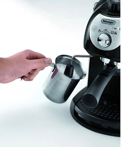 Kolbowy ekspres ciśnieniowy De'Longhi EC 201CD.B 1100 W czarny na Arena.pl