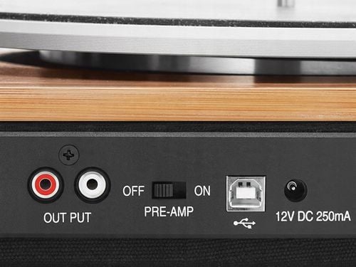 Gramofon House Of Marley Stir It Up Wireless Bluetooth brązowy Drewniany na Arena.pl