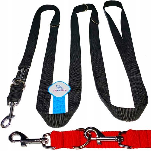 Smycz Treningowa Przepinana na 5 różnych długości. B. Mocna Szer.25 mm - 5m na Arena.pl