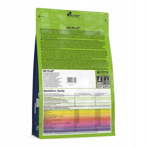 ISO PLUS OLIMP 1505G IZOTONIK ELEKTROLITY WITAMINY IZO PLUS - cola na Arena.pl