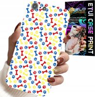 ETUI DO IPHONE 5 / 5S / 5C - ŁAPKI KOŚCI PIES PATROL BAJKI + SZKŁO