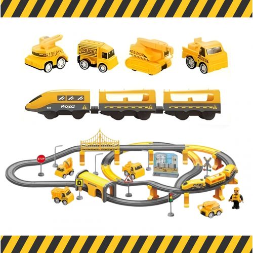 DLA DZIECI ZABAWKOWY ZESTAW KOLEJKI ELEKTRYCZNEJ na Arena.pl