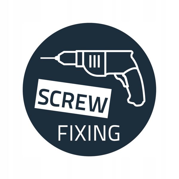 RIDDER Max S uchwyt z ABS, biały, 30 cm zdjęcie 5