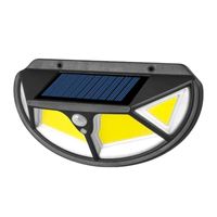 Lampa ścienna solarna 122 led-COB 700lm z czujnikiem ruchu i zmierzchu