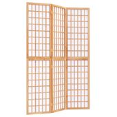 Składany parawan 3-panelowy w stylu japońskim, 120x170 cm