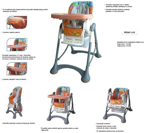 PRIMO LUX MULTIKOLOR KRZESELKO na Arena.pl