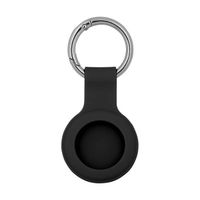 Etui Apple AirTag silikonowe brelok zawieszka case do lokalizatora czarny