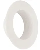 Rozeta Maskująca Metalowa Okrągła Biała RAL 9003 do Rur 80 mm