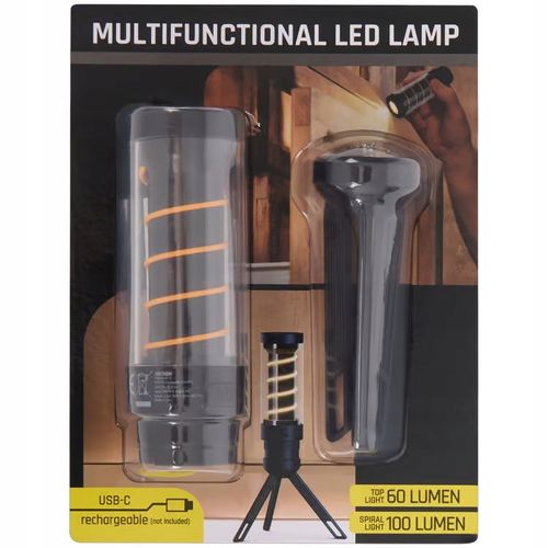 lampka multifunkcujna z mini statywem ładowana usb ściemnialna na Arena.pl