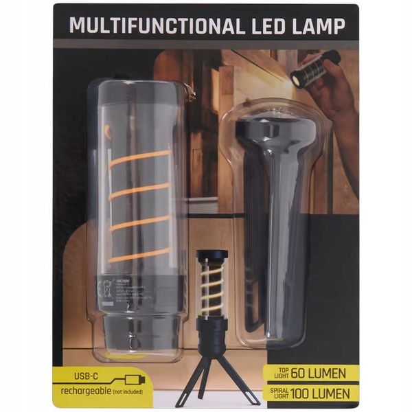 lampka multifunkcujna z mini statywem ładowana usb ściemnialna zdjęcie 2