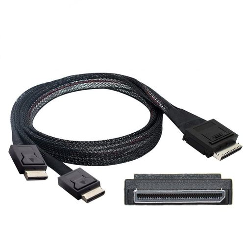 Aktywny kabel danych NFHK OCuLink PCI-Express SFF-8611 8x 8-lane 50 cm na Arena.pl