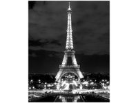 40X50CM WIEŻA EIFFLA BLACKANDWHITE OBRAZ