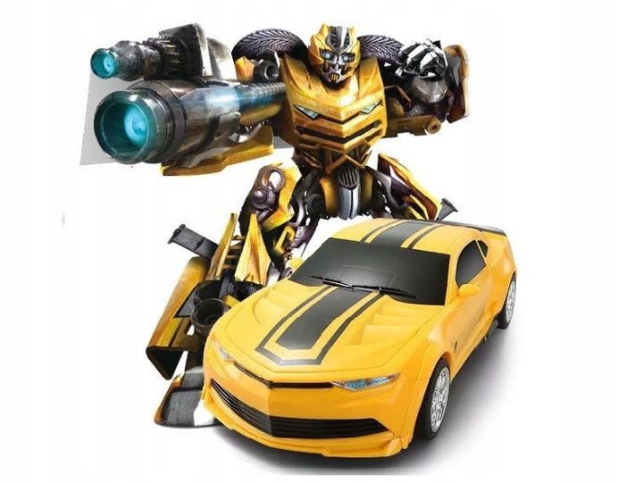 STEROWANY ROBOT SAMOCHÓD AUTOBOT 2w1 AUTO z transformacją USB Akumulator zdjęcie 7