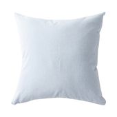 Dwukolorowa poszewka na poduszkę 40 x 40 cm do sublimacji - błękitna