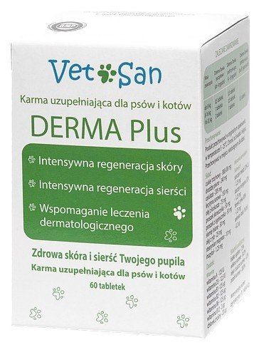 Vetosan Derma Plus 60 Tabletek na Arena.pl